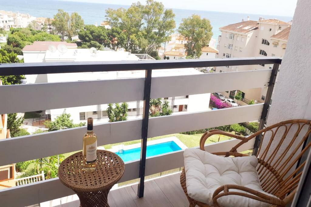 Modern Studio Near Beach. Sea, Pool And Wi-Fi Benalmadena Exterior photo
